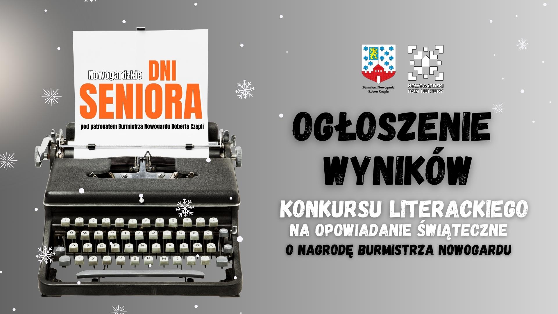 MAMY ZWYCIĘZCĘ KONKURSU ,,GRUDNIOWA OPOWIEŚĆ"